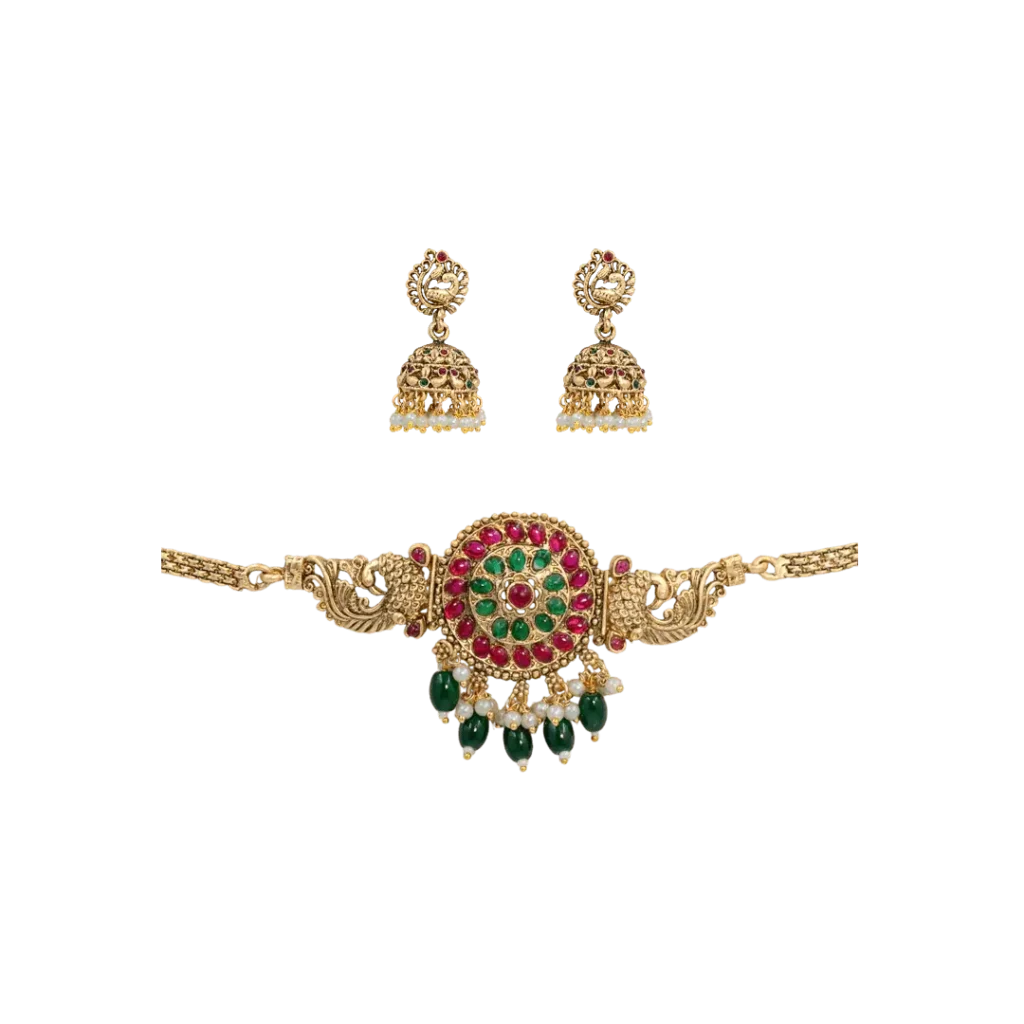 Explore the Timeless Charm of Temple Jewellery Sets