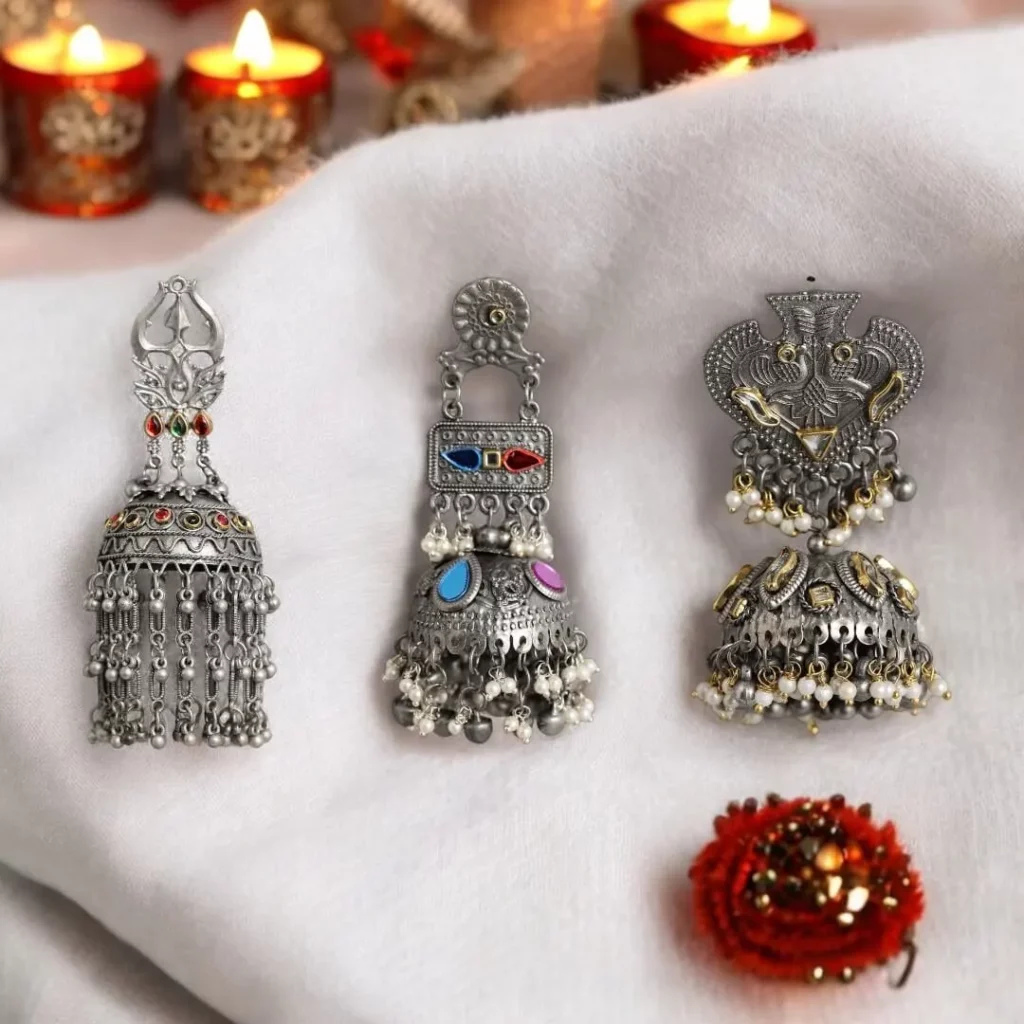 Celebrate with Festive Jhumkas from Ruhratna 1 1x