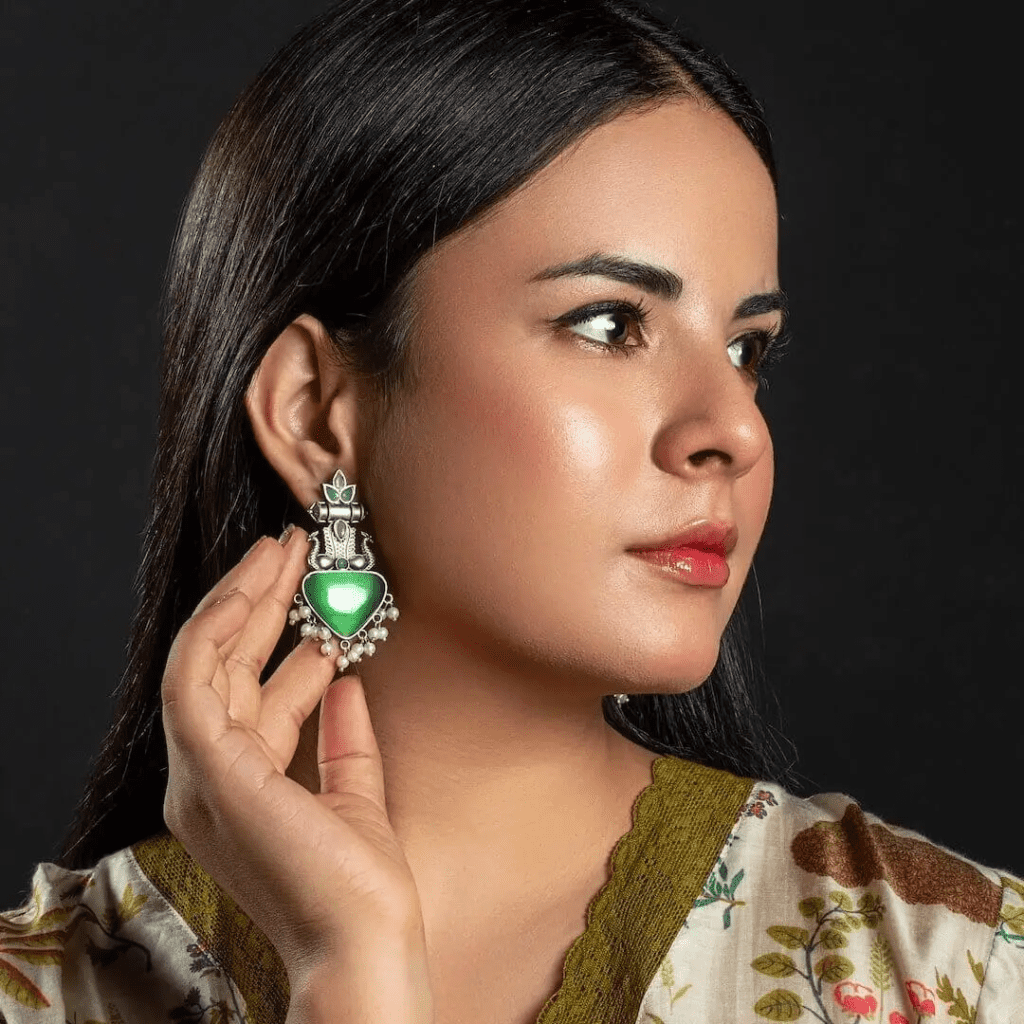 Elevate Your Style with Exquisite Drop Earrings from Ruhratna 1 image 1