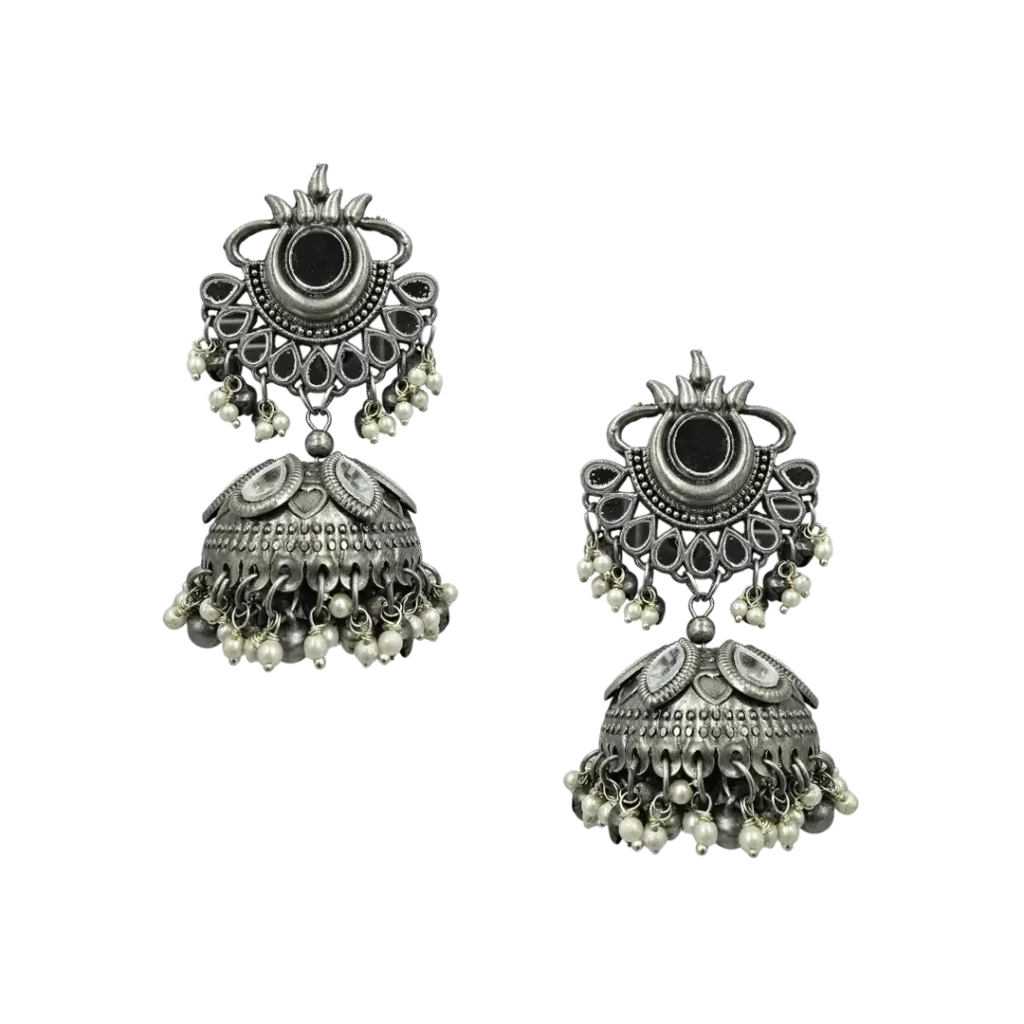 Traditional Indian Jhumka Earrings – A Timeless Piece of Elegance