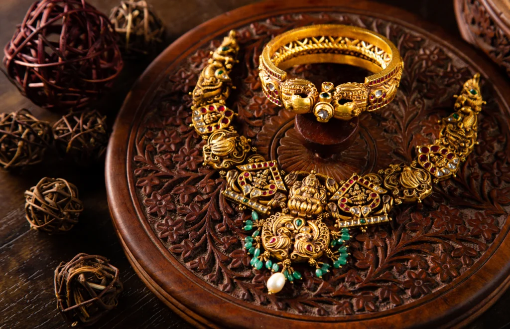 What Is Temple Jewellery? A Beautiful Blend of Devotion and Design 1 6390654cc2a6070ae821c3de 2D2A9075 3 1