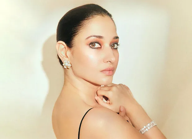 oxidised silver jhumka earrings, oxidized earrings jhumka, silver jhumka earrings, silver colour jhumka, Tamannaah Bhatia ethnic look, jhumka design silver, celebrity ethnic style, traditional jewellery trends, Indian actress fashion, ethnic jhumka styling