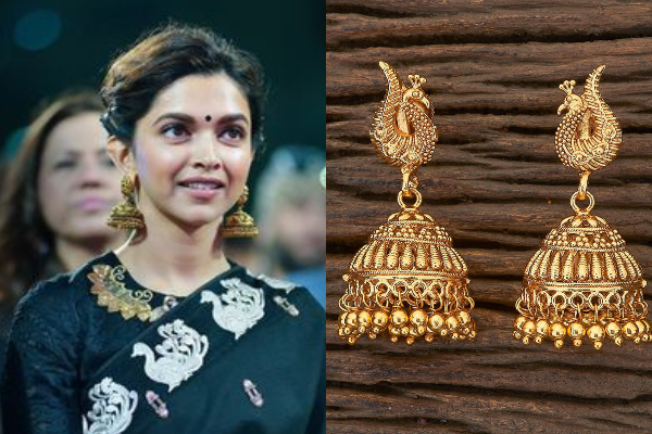 Latkan Jhumka Earring Trends Inspired by Deepika Padukone’s Iconic Looks 1 Latkan Jhumka Earring Trends Inspired by Deepika Padukone’s Iconic Looks
