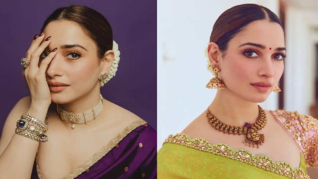 From Mehendi to Reception: Versatile Ear Chains for Every Wedding Function Inspired by Tamannaah Bhatia's Bridal Looks 2 Tamannaah Bhatias Tips for Choosing the Perfect Bridal Ear Chain