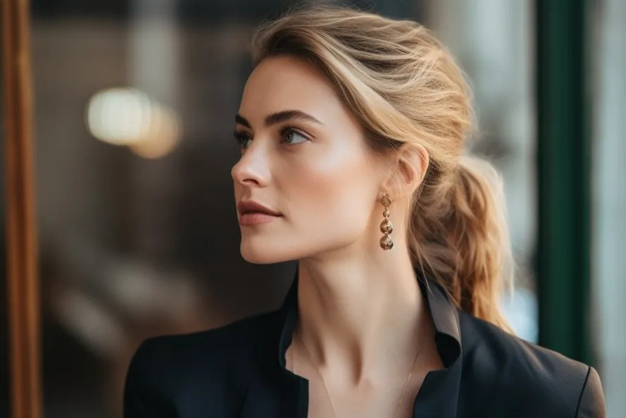 How to Choose the Perfect Earrings for Your 9-to-5 Look 1 office wear earrings