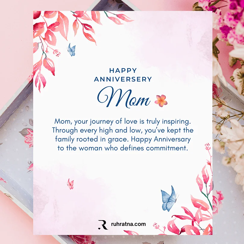 Happy Anniversary Mom