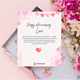 Happy Anniversary love