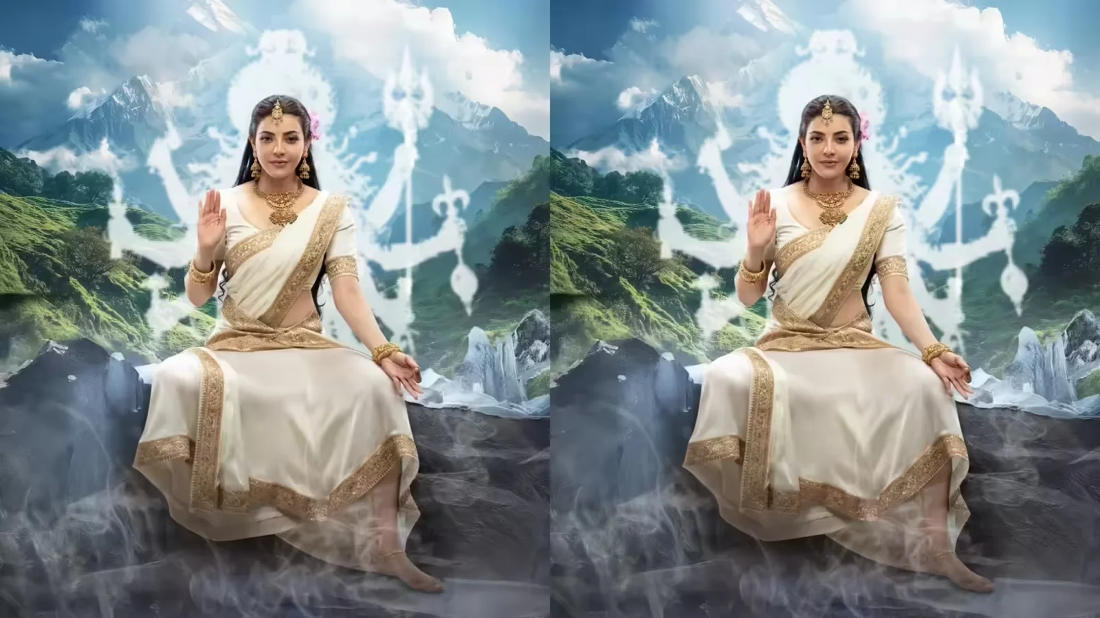 Blogs 1 Recreate Kajal Agarwal’s Temple Jewellery Look from Kannappa